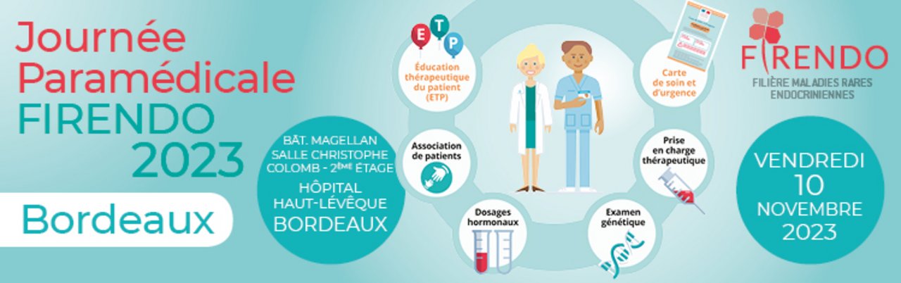 Visuel FIRENDO Journée Paramédicale Bordeaux 2023