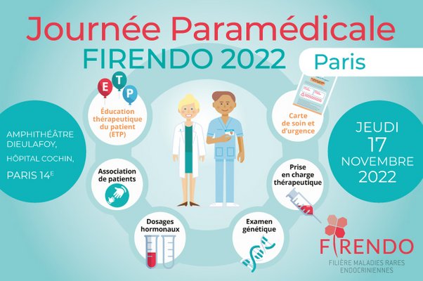 Visuel de la Journée Paramédicale 17 novembre 2022 à Paris