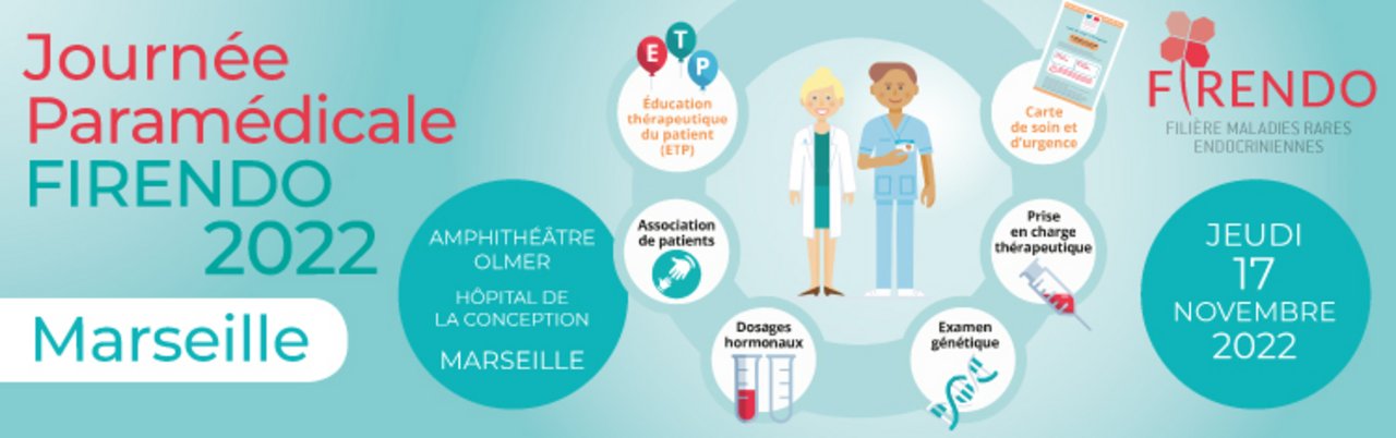 Visuel de la Journée Paramédicale 2022 à Marseille