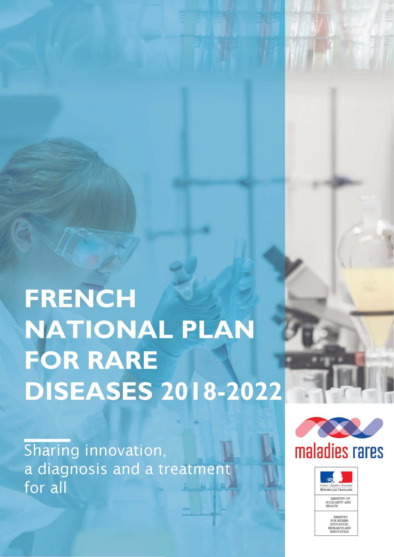 Cover France French National Plan Rare Disease Third 2018 2022