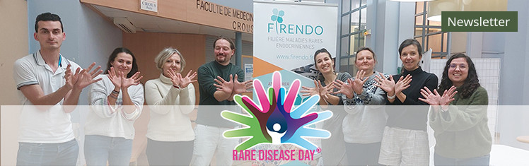 Journée Internationale Maladies Rares 28 février 2023_équipe d'animation de la filière de santé maladies rares endocrininennes FIRENDO