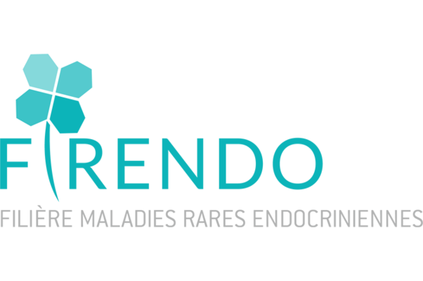 Filière maladies rares endocriniennes FIRENDO : logo couleur bleue