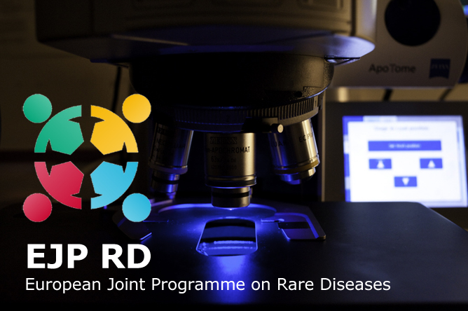 Visuel de l'European Joint Programme for Rare Diseases (Programme européan conjoint pour la recherche sur les maladies rares)