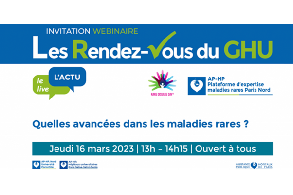 Visuel 2023 Journée Internationale Maladies Rares Plateforme Expertise APHP Nord