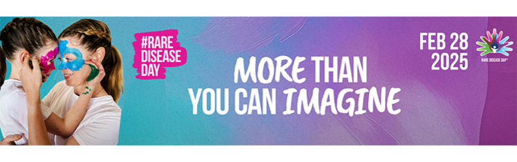 Visuel Rare Disease Day 2025 "More than you can imagine"