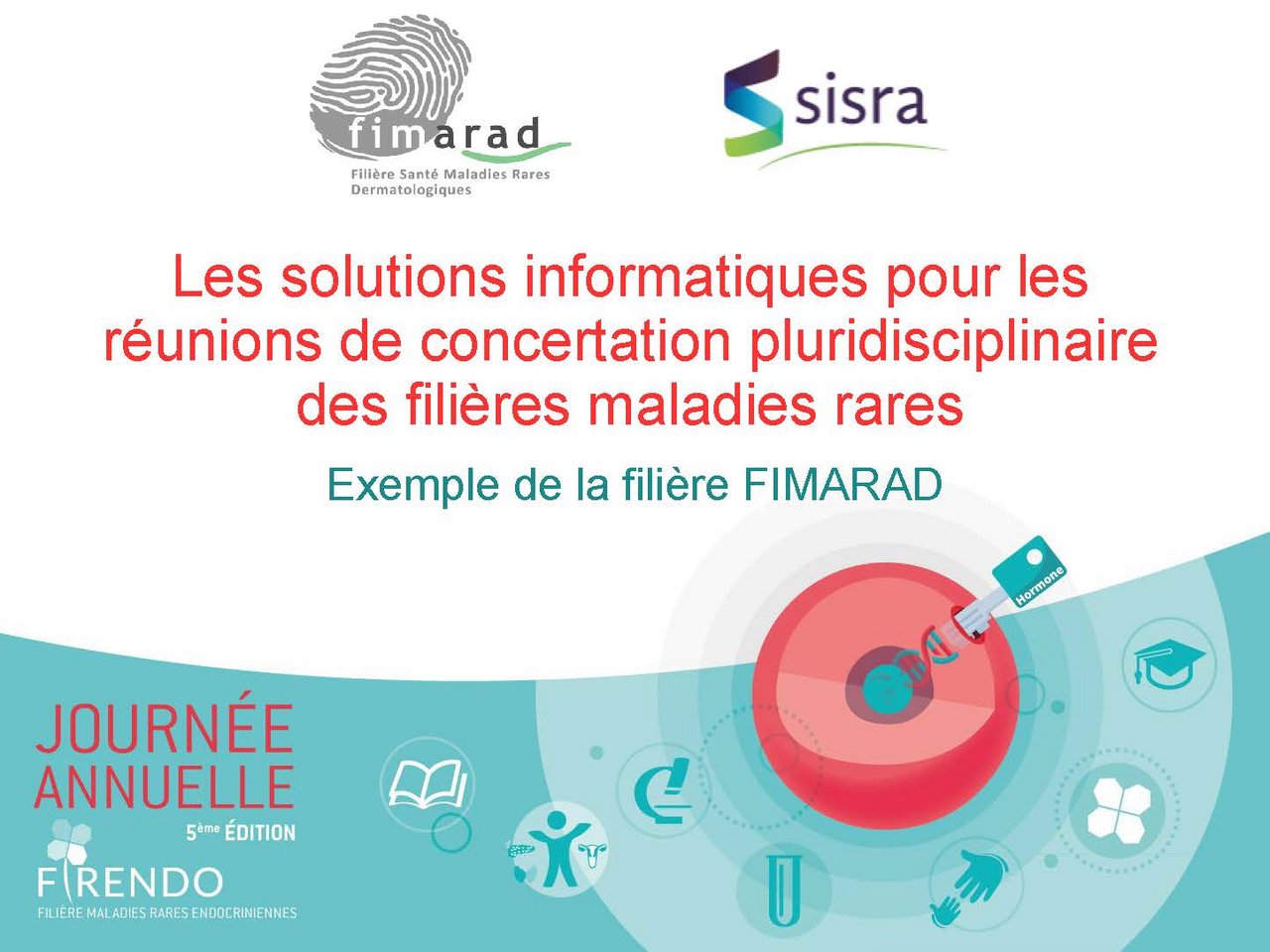 Visuel pour Rébecca Gene « Solution informatique pour les Réunions de concertation pluridisciplinaire (RCP) au sein de la filière maladie rare de la peau FIMARAD  »