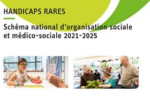 Visuel de la une du Schéma national 2021-2025 pour les handicaps rares