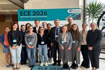 Boursiers FIRENDO avec le Pr Jérôme Bertherat au congrès ECE 2026 à Prague