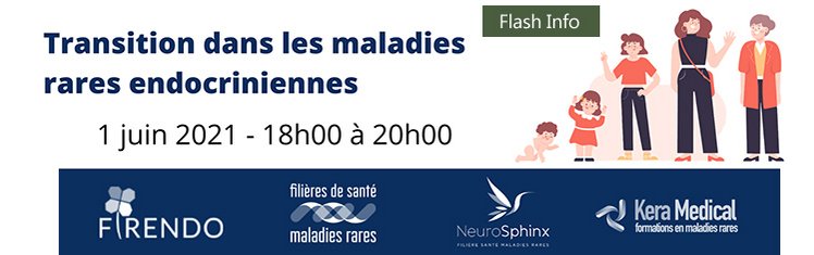 Visuel Kera-medical : formation en ligne Transition dans les maladies rares endocriniennes