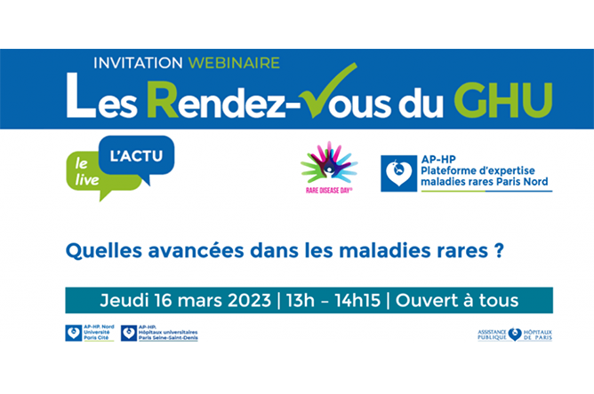 Visuel 2023 Journée Internationale Maladies Rares Plateforme Expertise APHP Nord