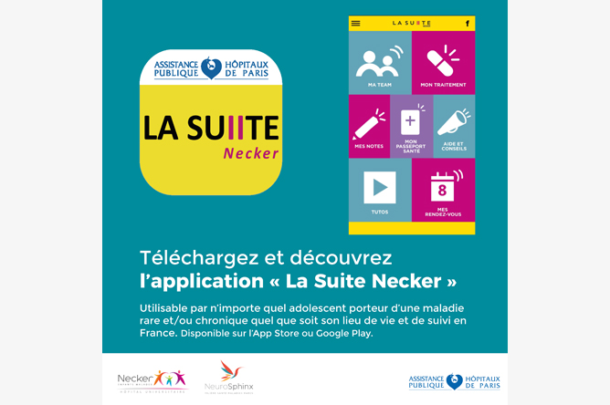 Visuel de l'application La Suite Necker