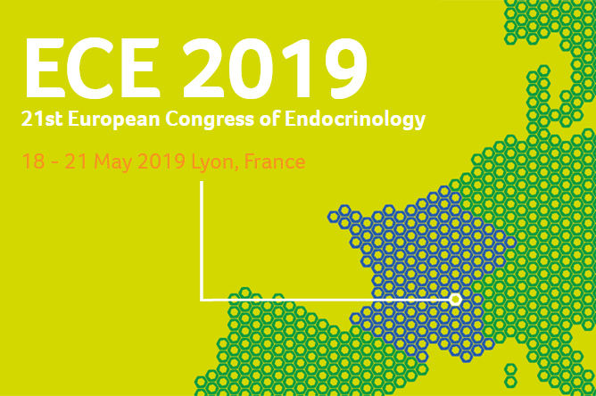 Visuel du Congr&egrave;s annuel de la Soci&eacute;t&eacute; Europ&eacute;enne d'Endocrinologie (ESE) : Lyon 18 - 21 mai 2019