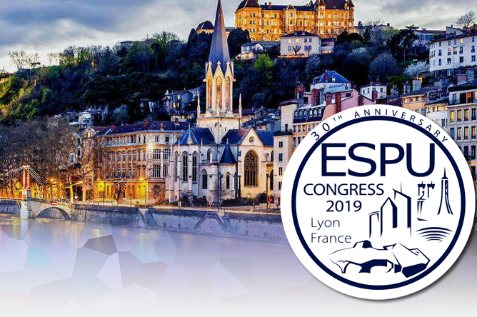 Visuel du Congr&egrave;s annuel de la Soci&eacute;t&eacute; Europ&eacute;enne d'Urologie P&eacute;diatrique (ESPU) : Lyon 24-27 avril 2019